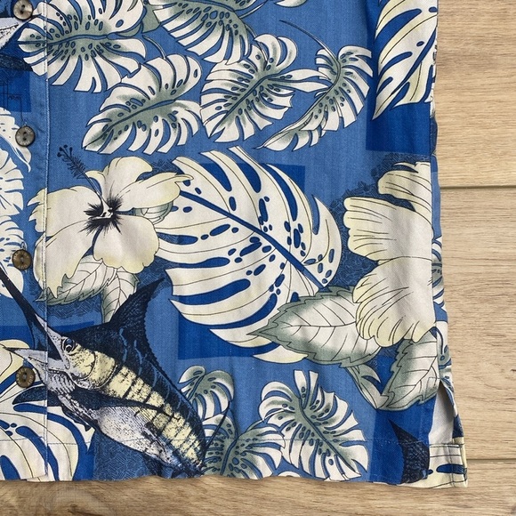 Guy Harvey Silk Hawaiian Shirt‎ - Picture 7 of 16